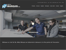Tablet Screenshot of mmarquis.qc.ca